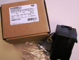 Furnas Hubbell 69MB7LY2C Air Compressor Pressure Switch 95 125PSI
