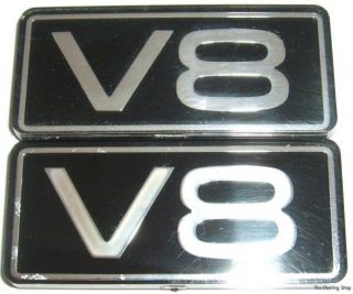 Ford Thunderbird Mercury Cougar V8 Fender Emblems Badge