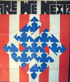 Rare Original War Poster Are We Next Be Aware Wes Wilson 1965 Vietnam