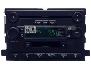 New 04 05 06 07 Ford Focus Freestar Monterey F250 F350 Radio Aux Tape