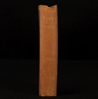 1871 HYMNS Frederick William FABER Second Edition
