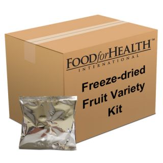 Fruit Variety Pack 80 Servings of Freeze Dried Food