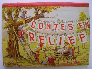 French Pop Up Book Fairy Tales Contes En Relief Zagula