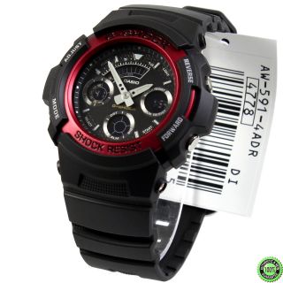Casio Men G SHOCK 200M Sport Watch NEW +Warranty AW591 AW 591 4A