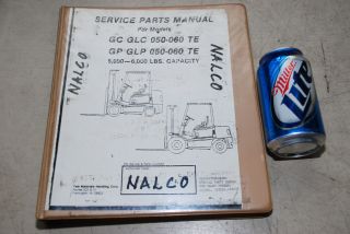 Yale Forklift Service Parts Manual for GC GP GLC GLP 050 060 TE Inv