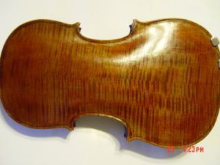 old antique 4 4 violin friedrich august glass