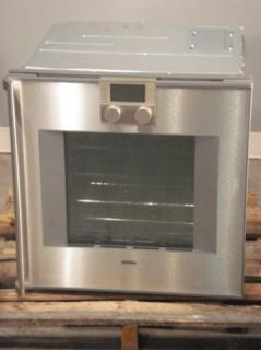 gaggenau 200 series 24 single electric wall oven bo250610 stainless