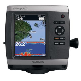 Garmin GPSMAP 521S GPS Chartplotter/Fishfinder w/o Transducer