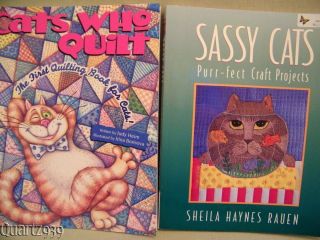 Cats Who Quilt Sassy Cats Craft Quilting Applique Painting Projects 2