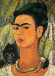 Frida Kahlo 60x80cm Reproduktion Der Ölgemälde