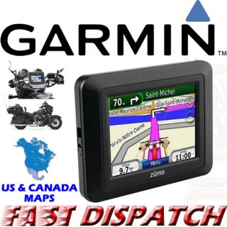 Garmin Zumo 220 BLACK Motorcycle GPS SATNAV with North America USA