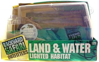 Backyard Safari Land & Water Frog Habitat with mail in coupon for
