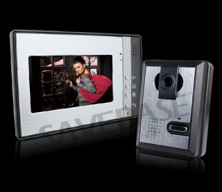 LCD Photo Memory Video Door Phone Intercom Doorbell IR Camera Night