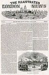 Illustrated London News   front page   first edition