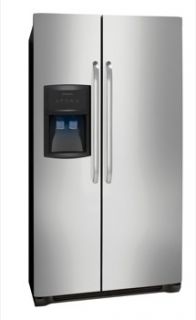NEW Frigidaire Stainless Steel 22.6 Cu. Ft. Side by Side Refrigerator
