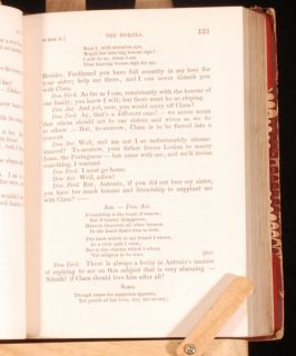 details a collection of sheridan s plays in a fine binding includes