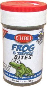 HBH Frog Tadpole Bites Food Pellets 1 2oz