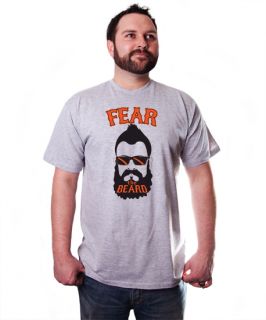 Brian Wilson Fear The Beard Soft T Shirt San Fran SF Giants Gray Tee