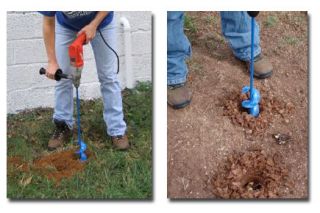 Garden Auger Bulb Planter Soil Earth Digger 2 75x24 Reg