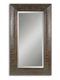 Full Length Leather Wood Wall Standing Mirror 40 5x70 5