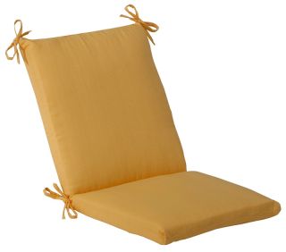 Outdoor Patio Furniture Chair Cushion Goldenrod Yellow