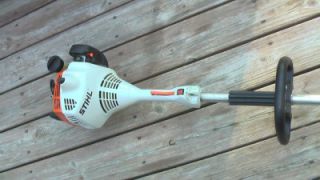 stihl fs 55r gas powered string trimmer must see