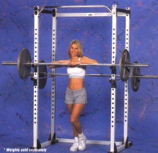 New Yukon Fitness Power Cage Rack Squat Weight Lifting Gym System