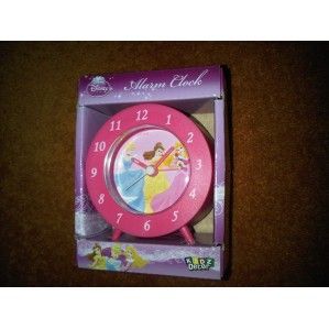 Disney Princess Alarm Clock Round Official Kids Gifts