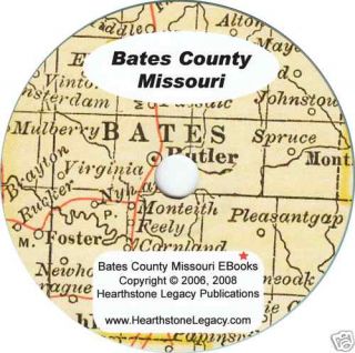 BATES COUNTY MISSOURI Butler MO Genealogy History