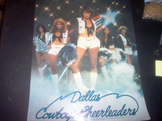  Dallas Cowboy Cheerleaders Poster 1977