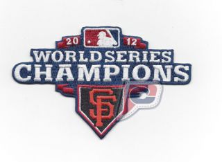 2012 San Francisco Giants Official MLB World Series Champions Logo