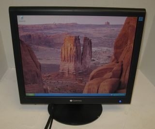 Gateway FPD1765 17 inch Flat Panel LCD Monitor Display VGA DVI 788W