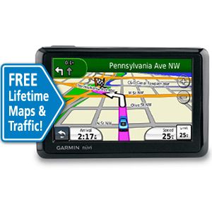 Garmin Nuvi 1390LMT GPS 1390 LMT Lifetime Maps Traffic