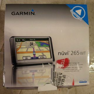 Garmin nuvi 265WT Automotive GPS Receiver Navigation Traffic System w
