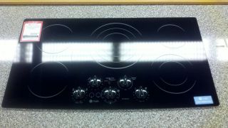 GE Profile PP962BMBB 36 in. Electric Cooktop