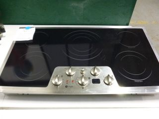 GE Profile 36 Built in Electric Cooktop PP972SMSS