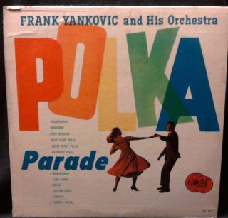  YANKOVIC ORCHESTRA Polka Parade Full LP VG JOHNNY VADNAL Camay FRANKIE