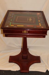  Edition Monopoly Table by Franklin Mint Silver & Gold Plated