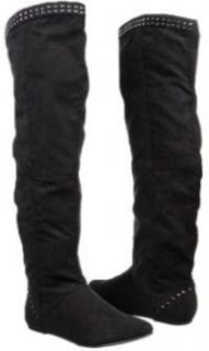 by Guess Fanci Womens Black OTK Over The Knee Boots New Sizes 6 6 5