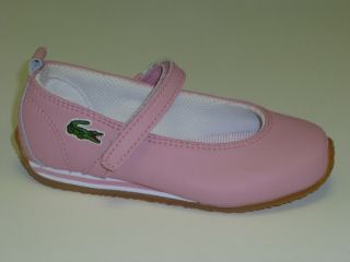  Gorgeous Girls Lacoste Pink Leather Mary Janes 8 13