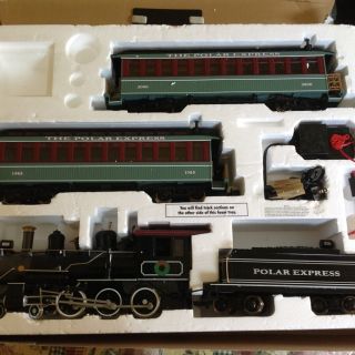 The Polar Express G Scale Electric Train Set