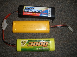  3 7 2V NiMH mAh RC Battery 1800 3000 5000