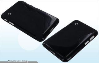  Silicone Case Cover Black For Samsung Galaxy Tab 2 7 Inch Tablet P3100