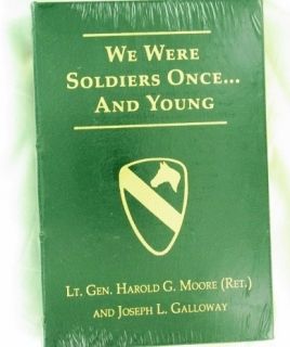 Hal Moore Joe Galloway SIGNED x2 +COA We Were Soldiers VIETNAM WAR