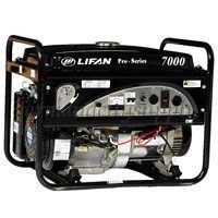  Lifan LF7000 7000W Pro Power Generator w Wheel Kit Recoil