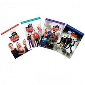The Big Bang Theory Seasons 1 4 DVD 2011 4 Disc Set