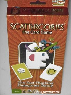 Scattergories The Card Game Hasbro Winning Move Games