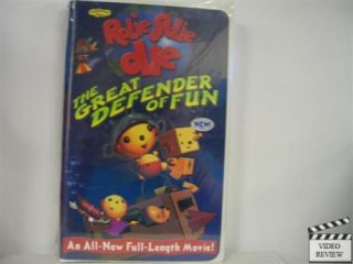 Rolie Polie Olie Great Defender of Fun Brand New VHS 786936172027