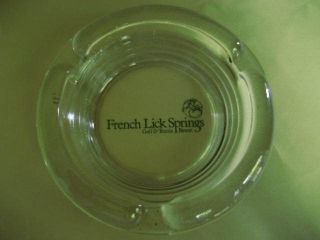 Vintage French Lick Springs Golf and Tennis Resort Ashtray