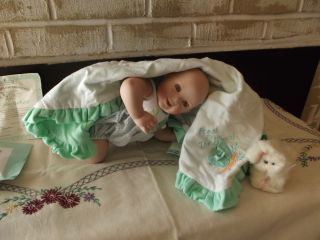 Fresh from The Patch Porcelain Baby Doll Ashton Drake Ultra Cute